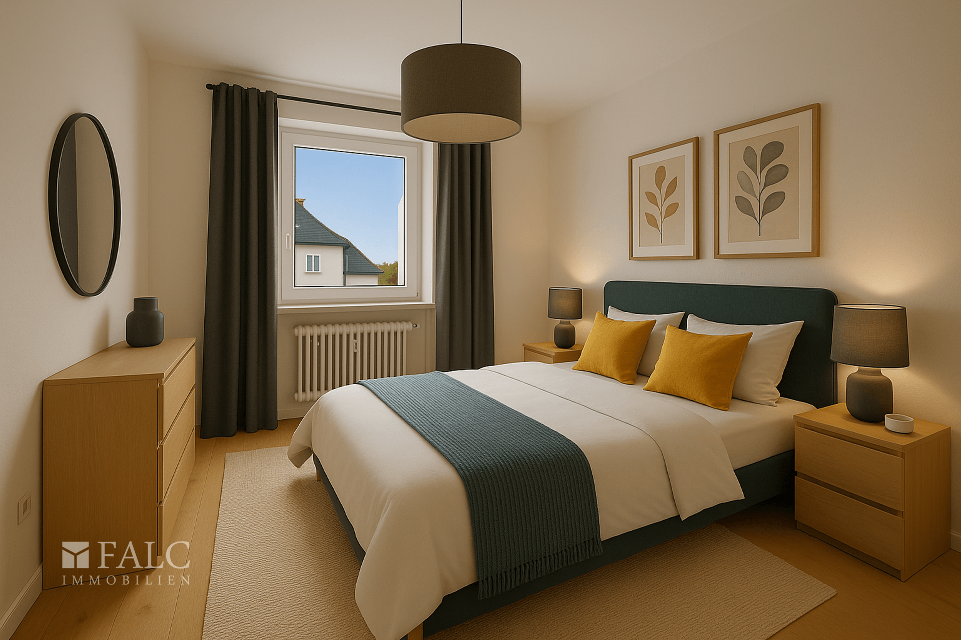 Einrichtungsbeispiel Schlafen